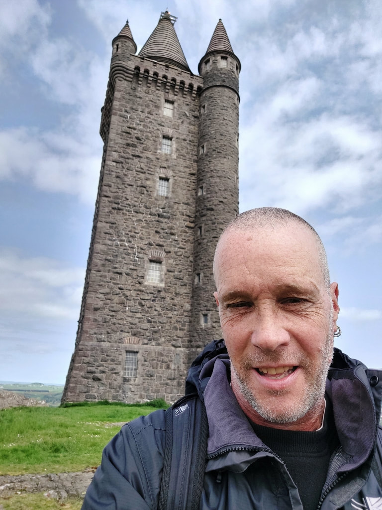 Scrabo Tower in Newtownards, Northern Ireland