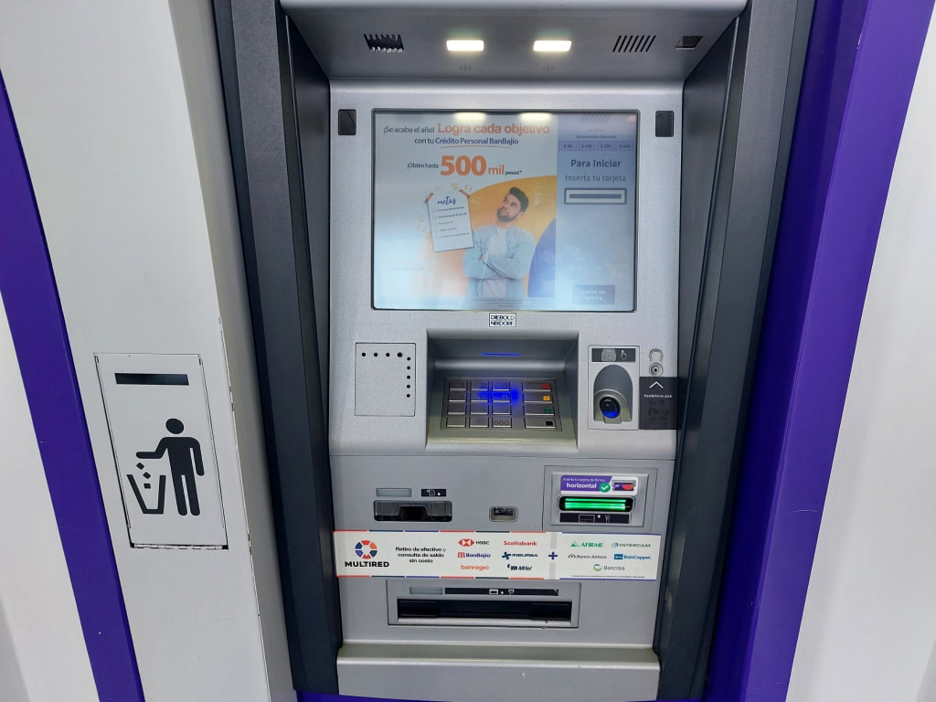 BanBajio ATM in Mexico