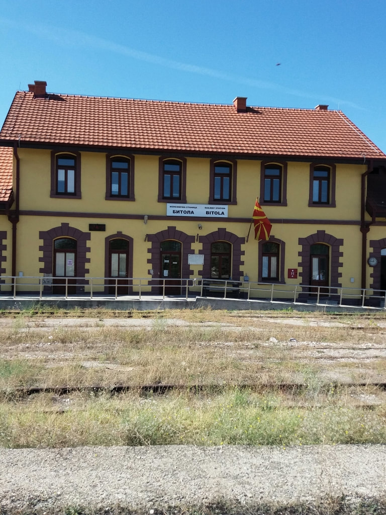Bitola train station North Macedonia