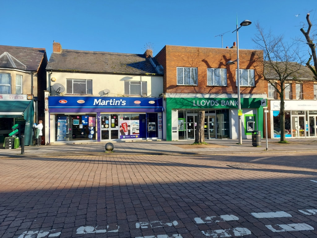 Shops on Bletchley High Street