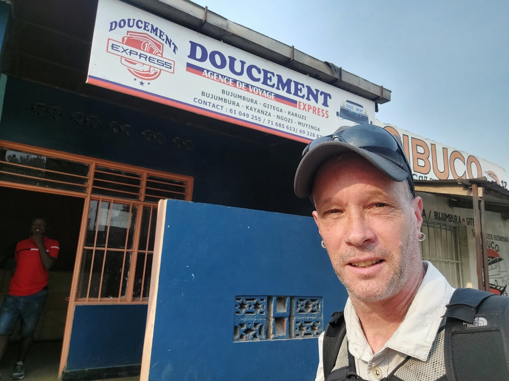 Doucement Express ticket office in Bujumbura