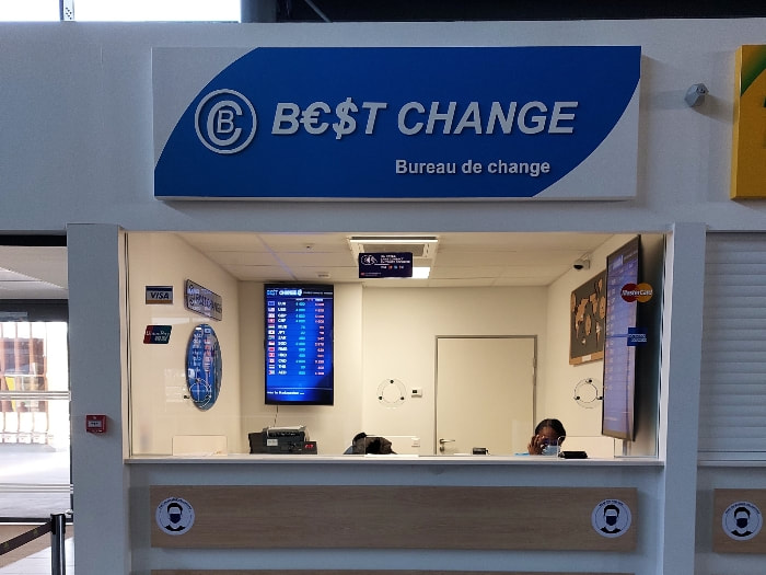 BestChange Bureau de Change at the Ivato Airport 