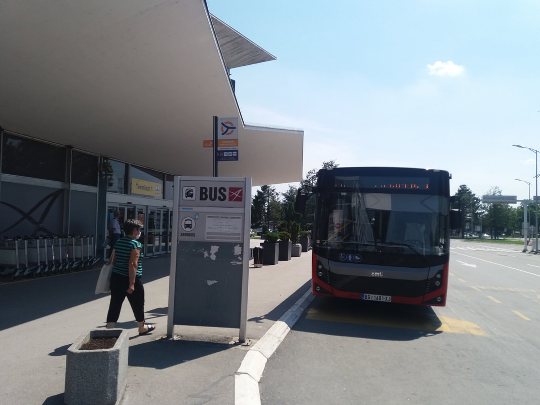 Bus 72 Beograd airport