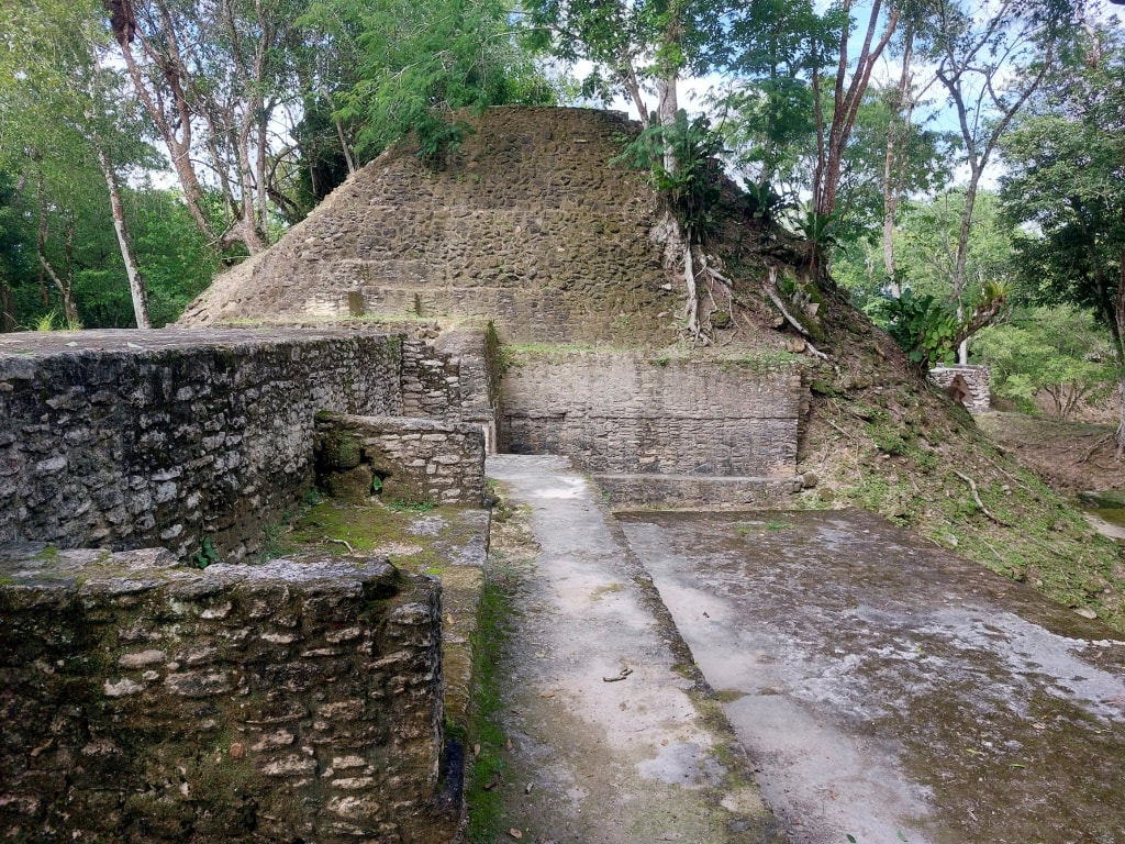 Visiting the Cahal Pech Archaeological Reserve in San Ignacio, Belize