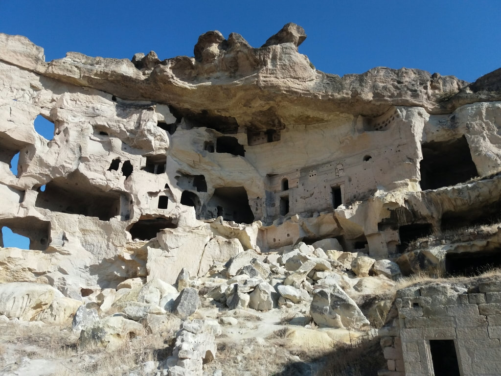 Çavuşin Castle Cappadocia