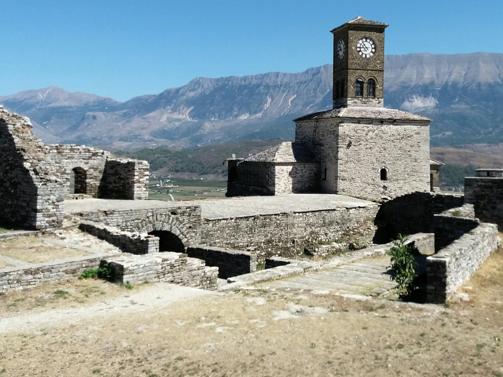 Castle Gjirokaster Albania