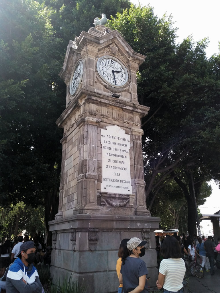 El Gallito Clock Tower Puebla Mexico