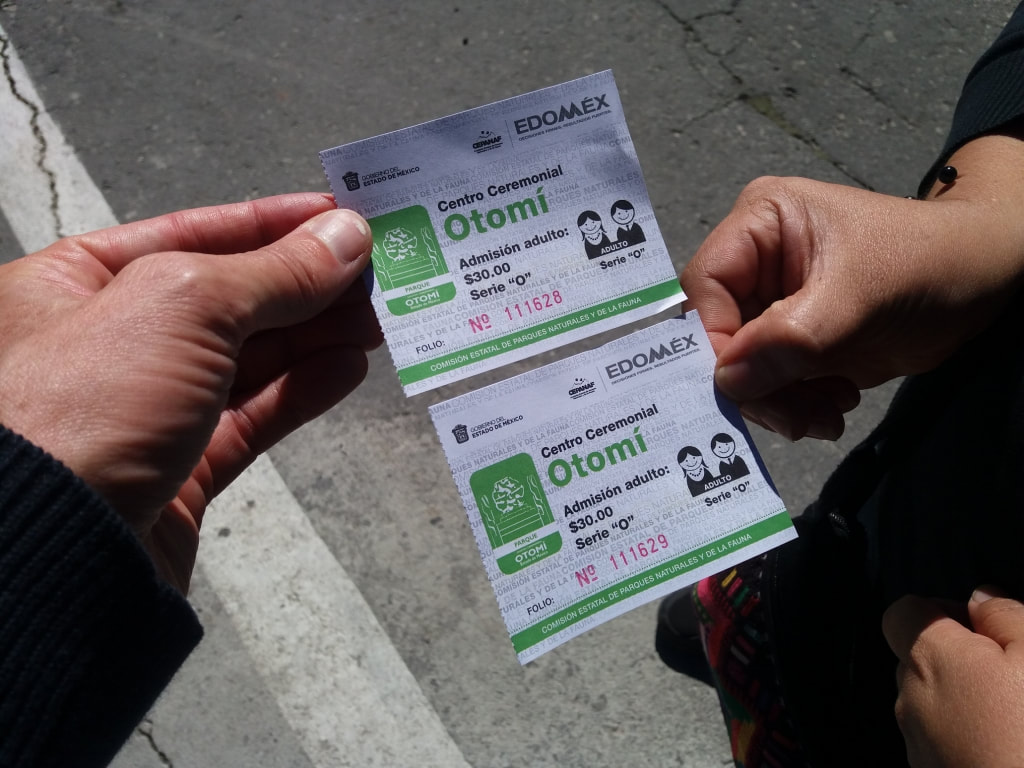 Tickets for the Centro Ceremonial Otomi
