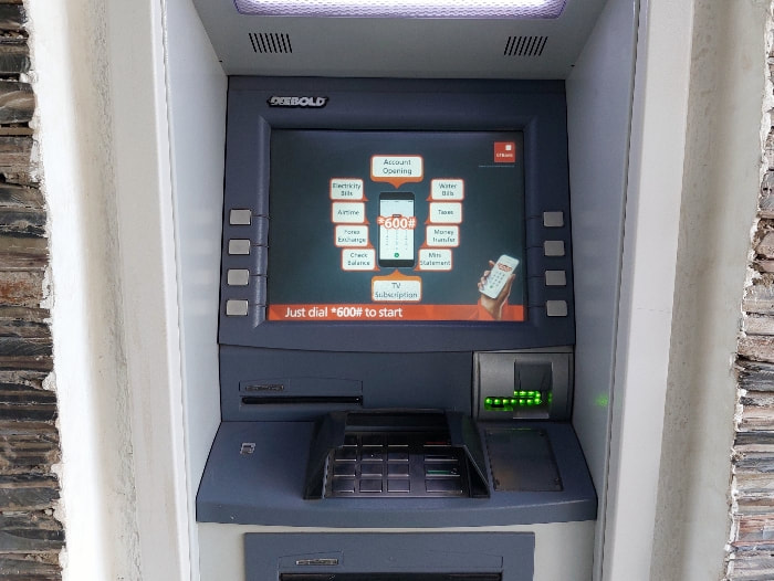 GT BANK ATM in Rwanda