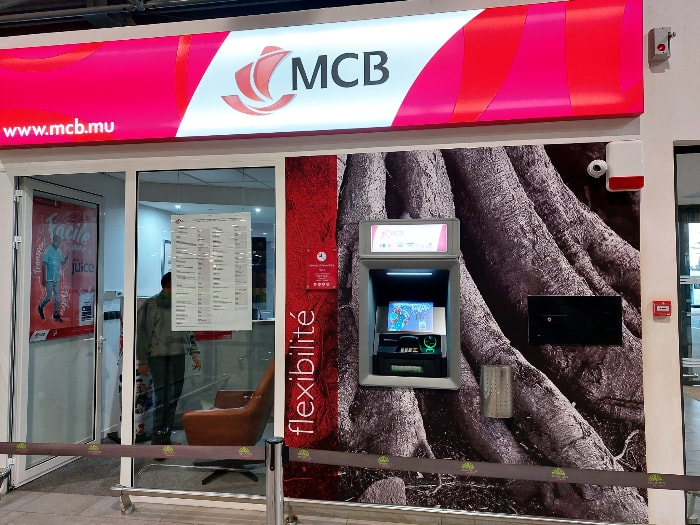 MCB (Mauritius Commercial Bank) ATM in Madagascar