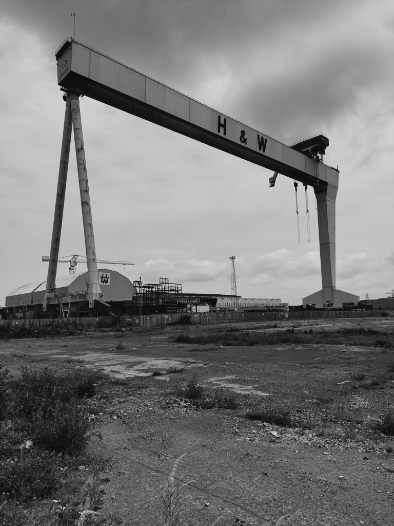 Harland and Wolff cranes in Belfast