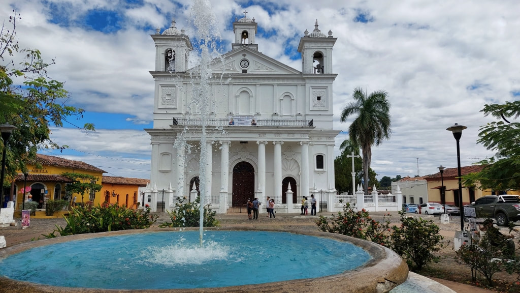 Santa Lucia church in Suchitoto