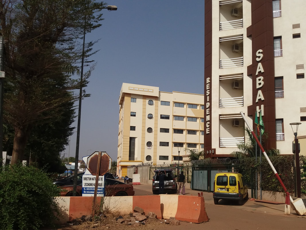 the Sabah The Ivory Coast Embassy is near the Residence in Bamako, Mali
