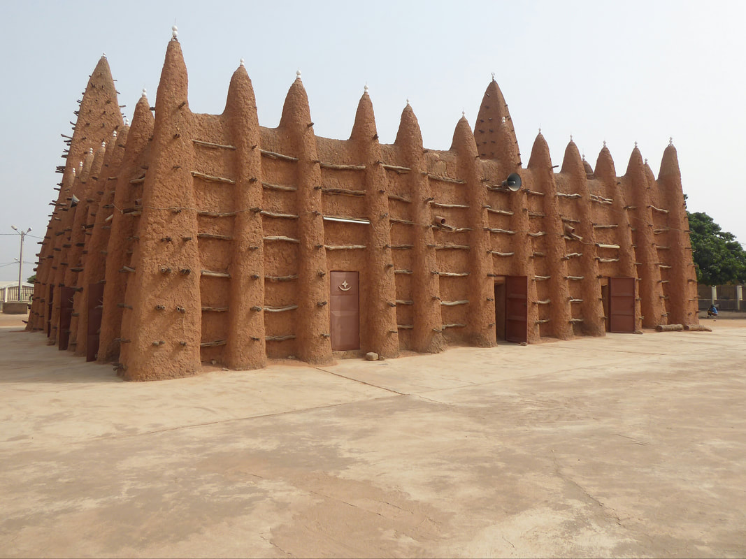 Mud Mosque in Kong, Ivory Coast Cote d'Ivoire