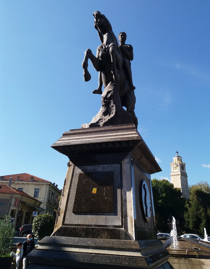 statue of King Phillip II Bitola North Macedonia