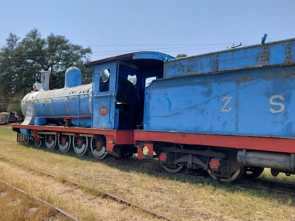 Ex SAR Class 7 N⁰ 955 at the Railway Museum in Livingstone Zambia