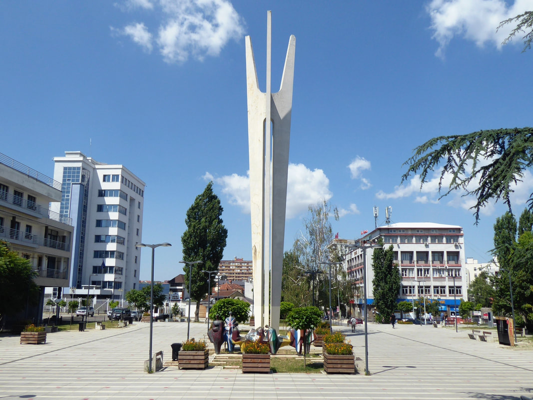 Monument of unity and brotherhood Prishtina