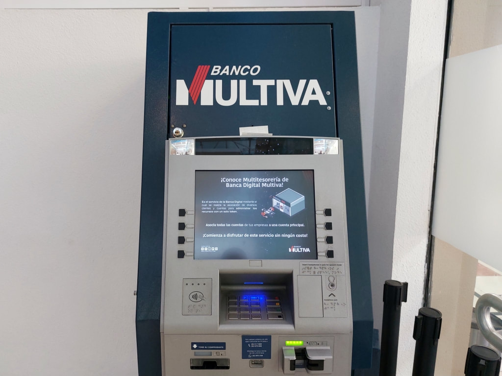 Multiva ATM in mexico