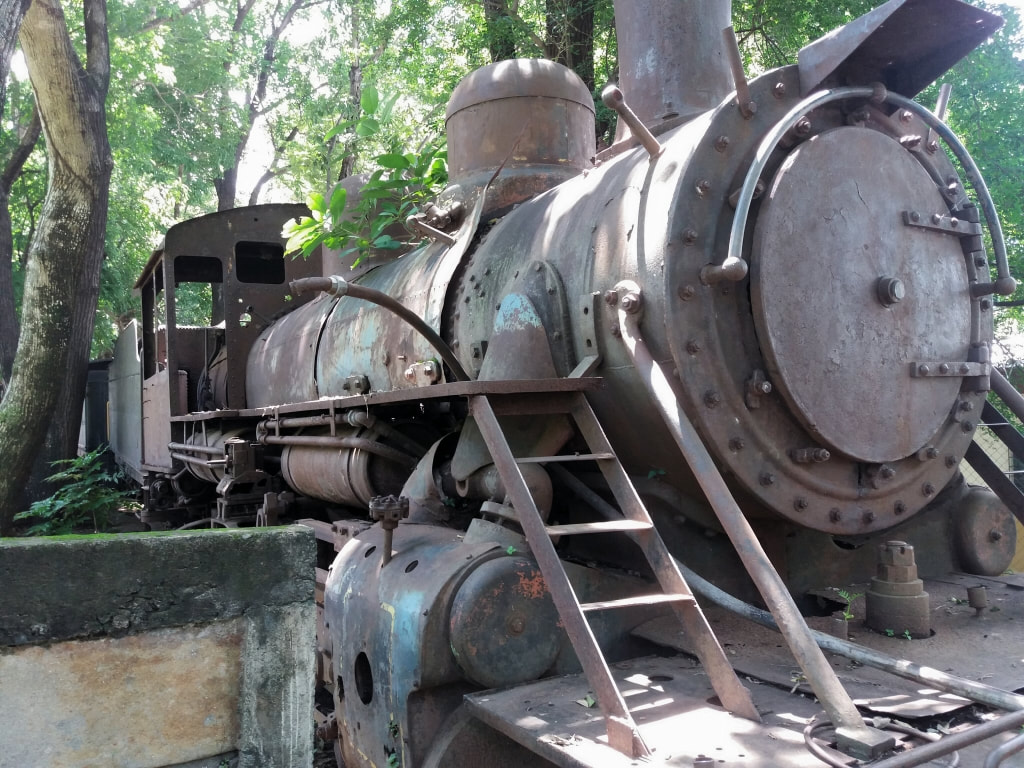 ​Visiting the Museo del Ferrocarril/Railway Museum in Sonsonate, El Salvador