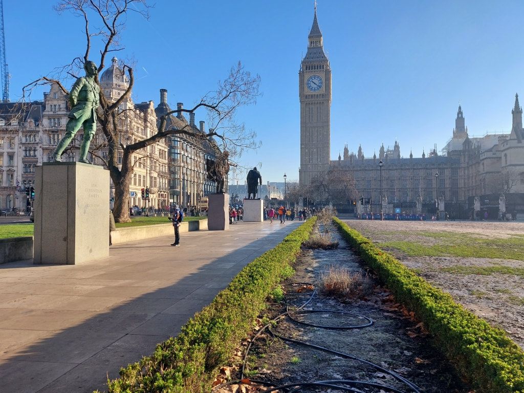 Parliament Square Garden in London