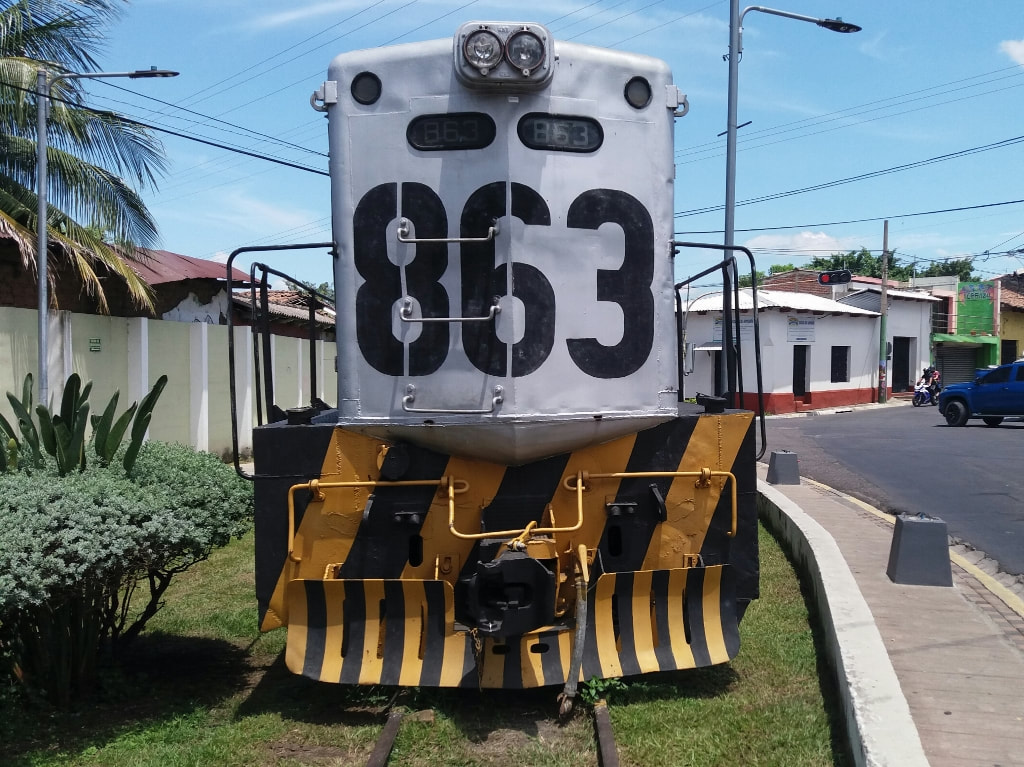 Diesel engine 863 in Sonsonate in El Salvador