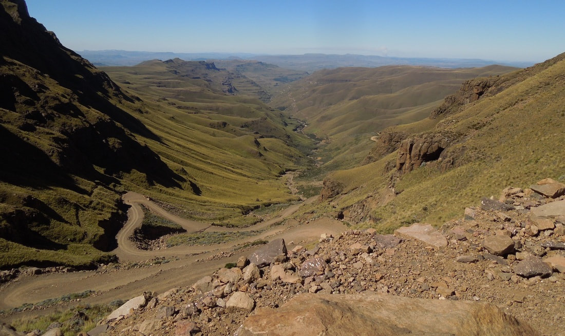 Sani Pass is a pass between the South African and Lesotho border posts, so it is essentially, no-mans-land