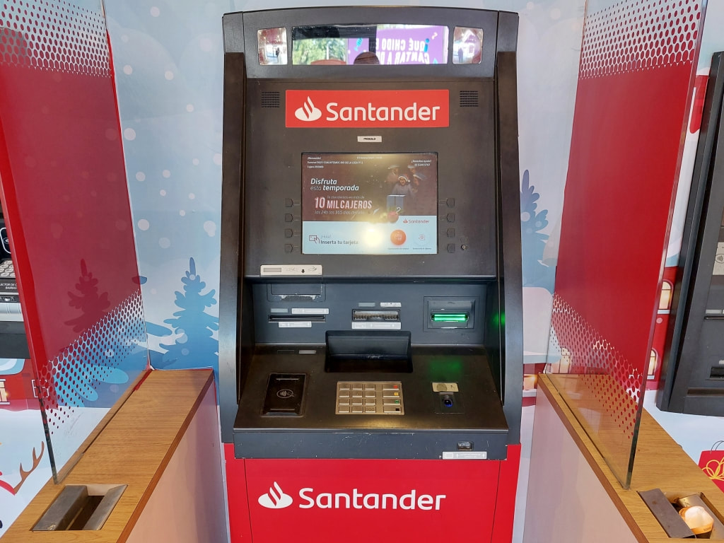 Santander ATM in Mexico
