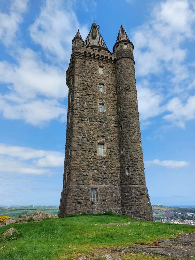 Scrabo Tower in Newtownards, Northern Ireland