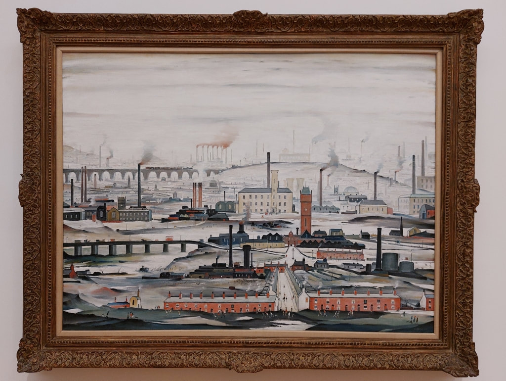 Lowry painting at the Tate Britain museum in London
