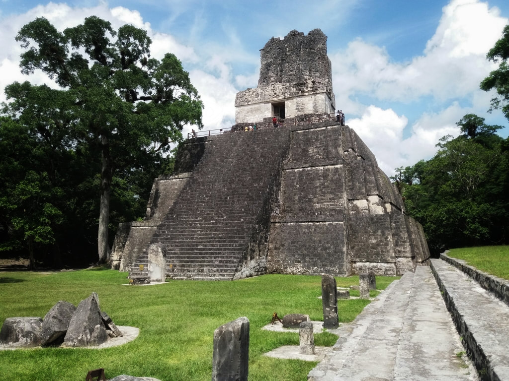 Temple of Masks at Tikal, Guatemala