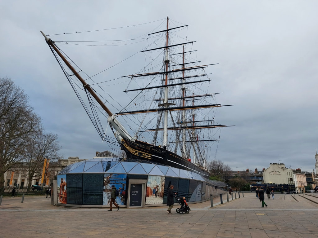 the Cutty Sark at Greenwich London