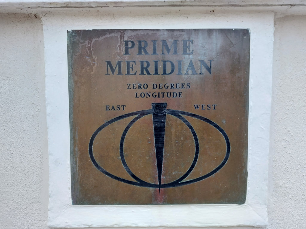Prime Meridian zero degrees longitude sign