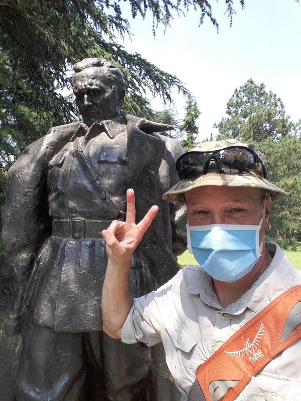 statue of Josip Tito in belgrade