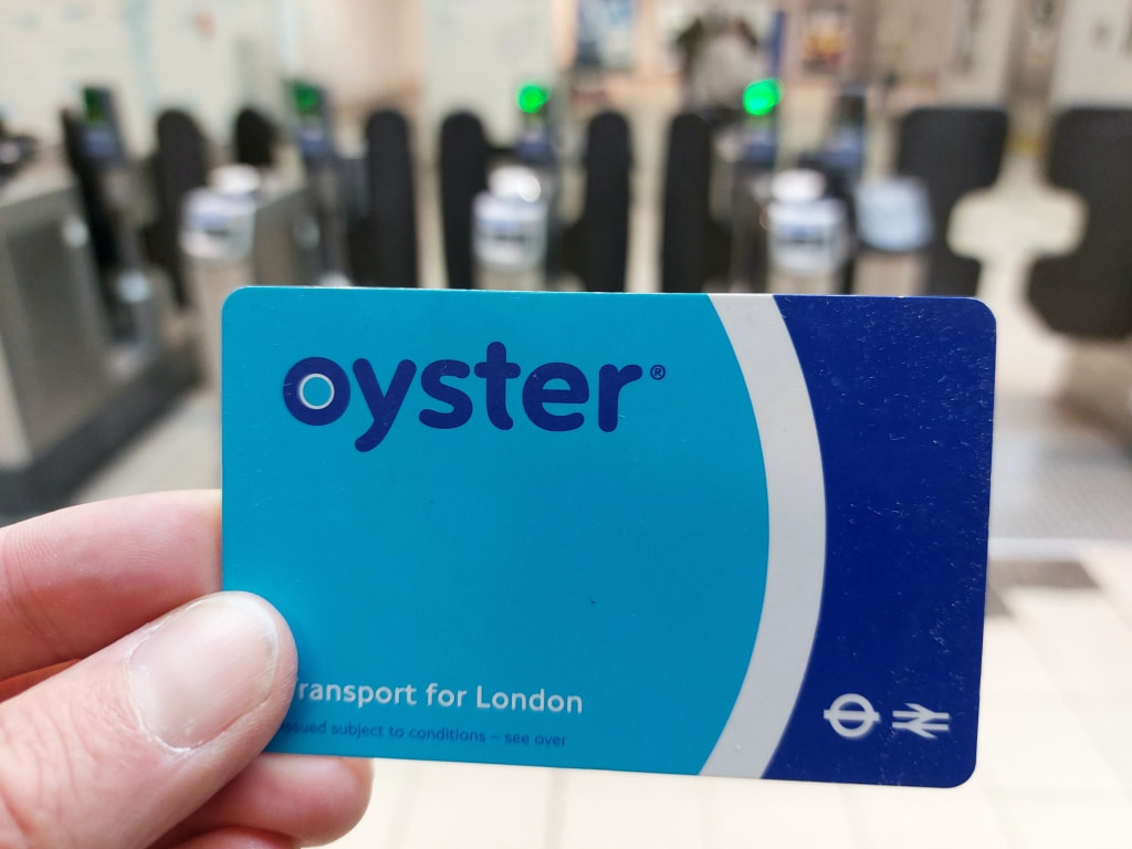 Oyster card TFL London