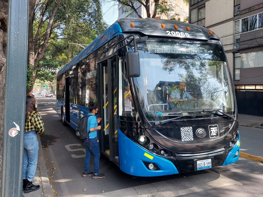 Trolleybus Mexico City