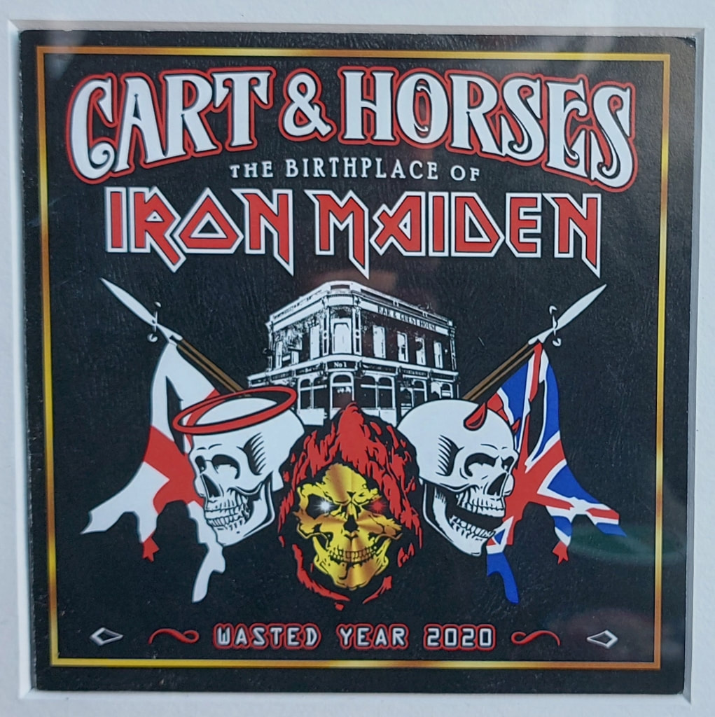 The Birthplace of Iron Maiden plaque