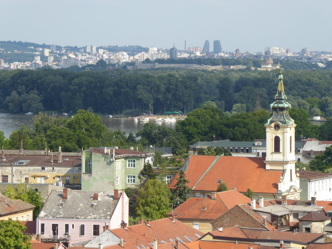 Backpacking in Beograd