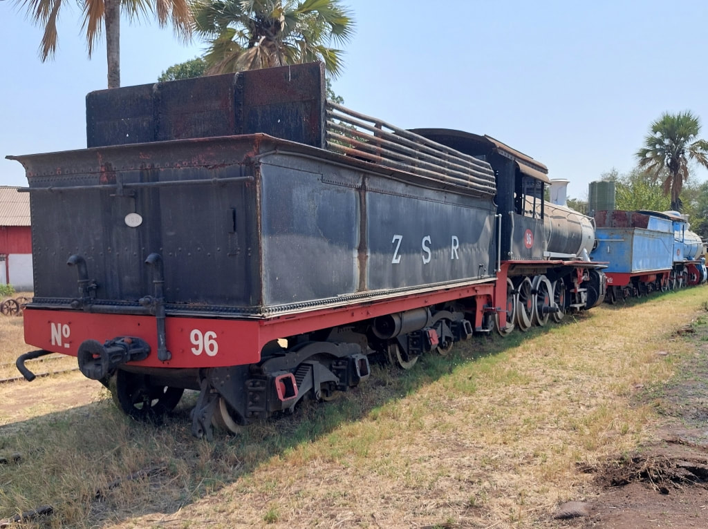Class 9 № 96 4-8-0 built by Neilson Reid and Company, Glasgow at the Railway Museum Livingstone Zambia