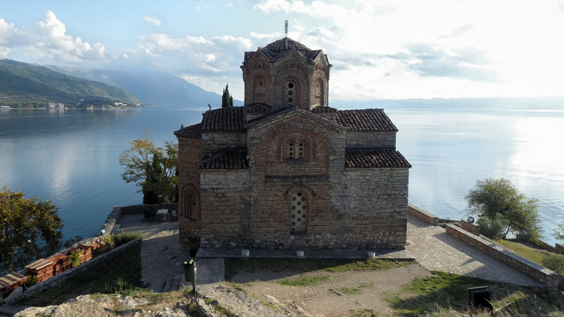Backpacking in Ohrid North Macedonia