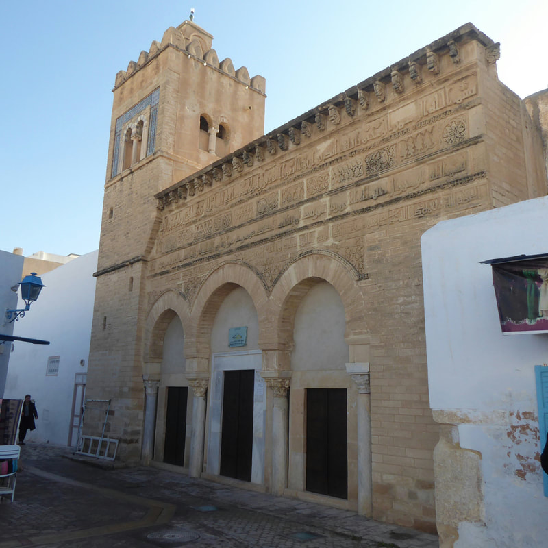 3 door mosque in Kairouan