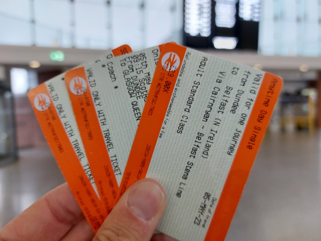 Tickets Dundee to Belfast ScotRail