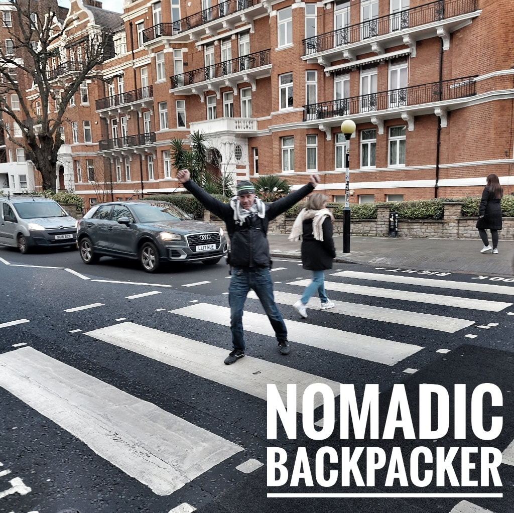 Nomadic Backpacker Abbey Road London