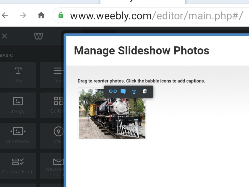 How to Add a Customized Caption Overlay to Images on Weebly