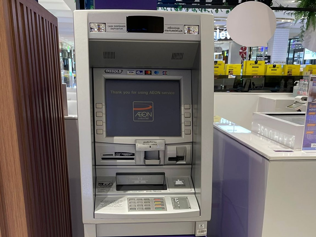 ​ATMs in Thailand with the Lowest Withdrawal Fees is the AEON BANK (2023)