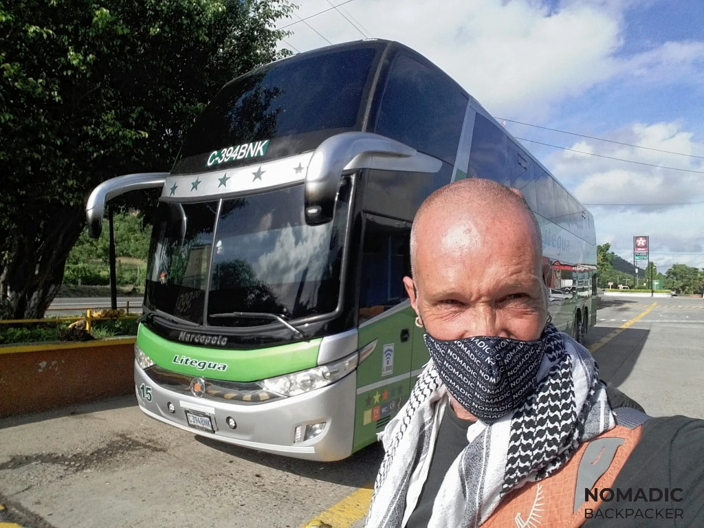 How to get from Antigua to Puerto Barrios by bus