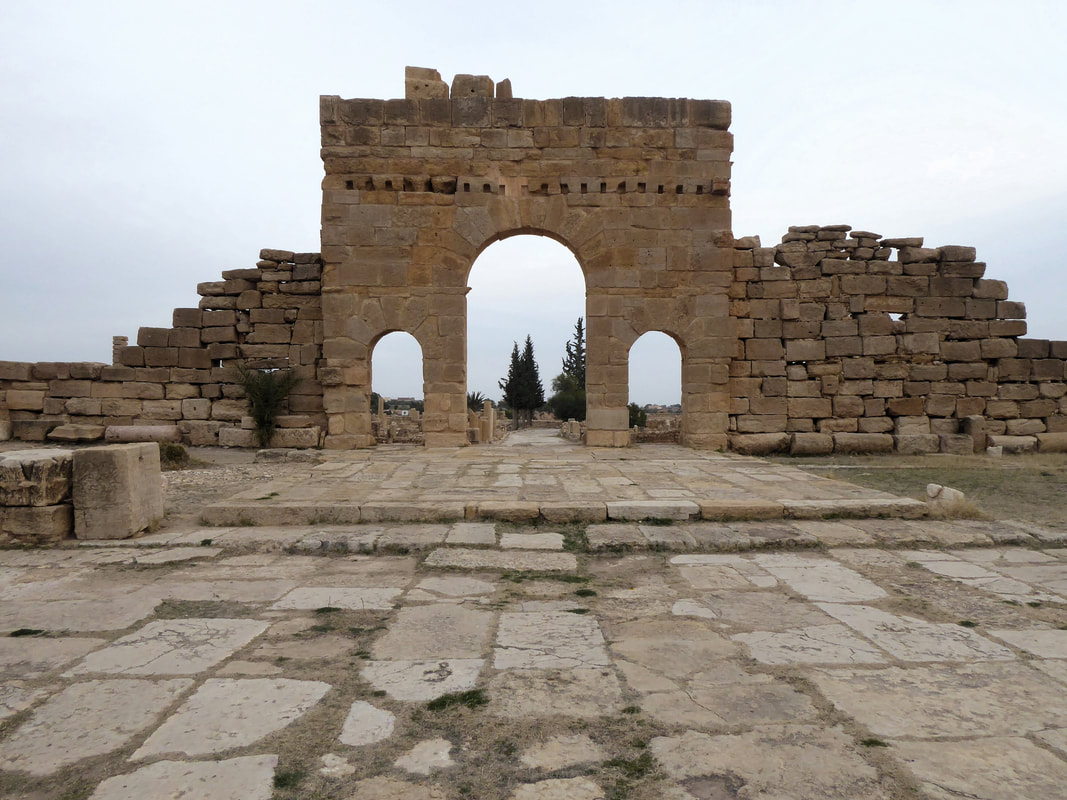 Arch of Antoninus Pius Sufetula, Sbeitla | Tunisia