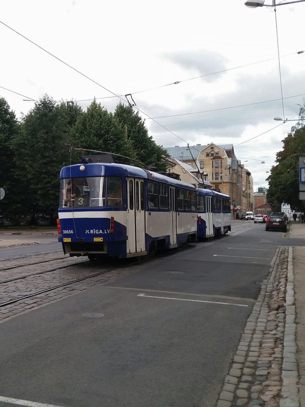 tram Riga Latvia