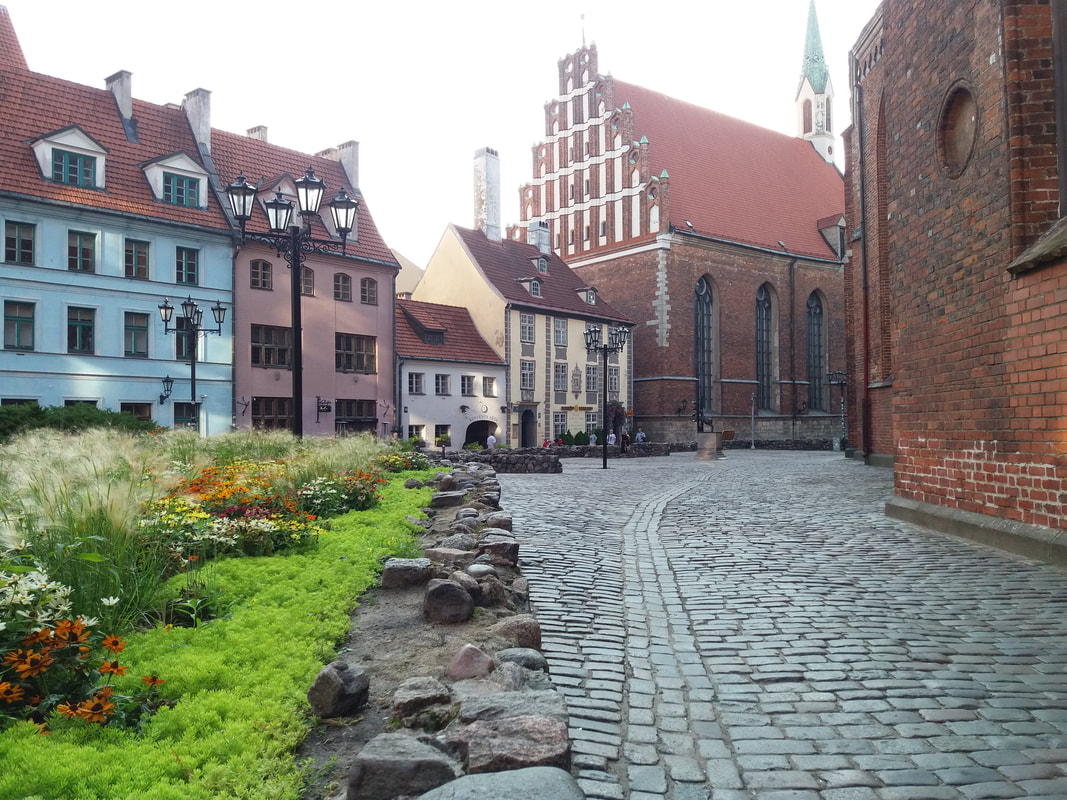 backpacking in Riga Latvia