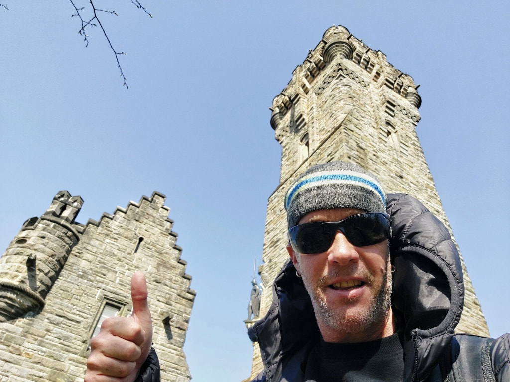Backpacking in Stirling - The National Wallace Monument