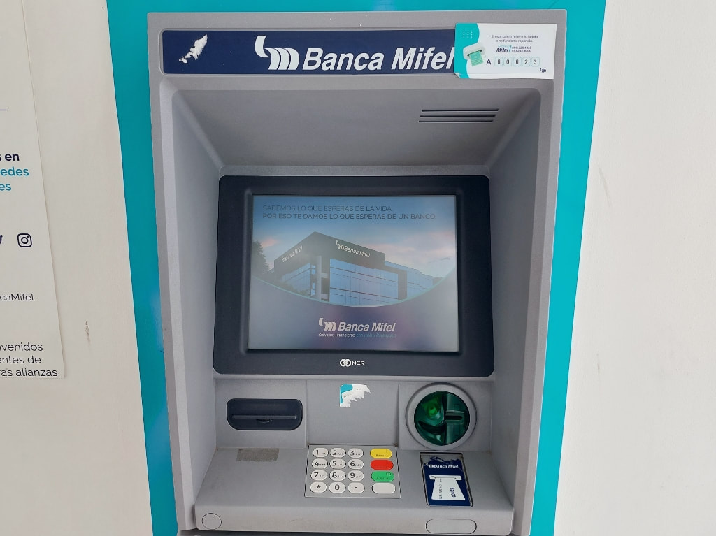 Banca Mifel ATM Mexico